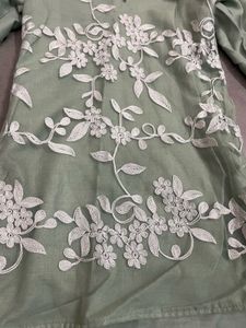 Elegant Green Embroidered Kurta