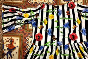 🌸Bold Floral Striped Peplum Top | Chic &amp; Fresh