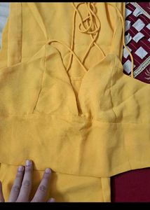 Stylish Yellow Co-ord Set