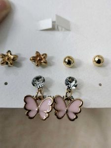 Roslynd 3 Earring Stud Set