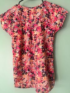 Multicolor Top- Pink