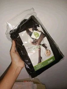 Black fleece stockings