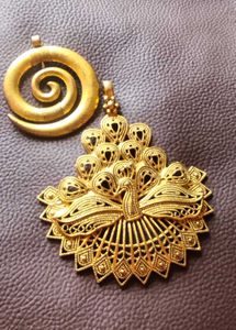 2 Brass Pendent