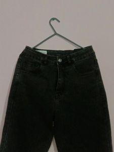 Straight Leg Denim Jeans