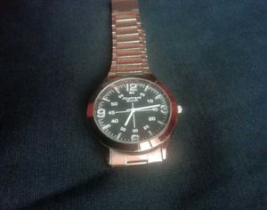 Classic Silver-Tone Wristwatch