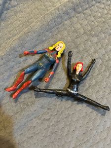 Captain marvel And Black Widow Action Figure