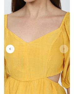 Back Tying Gown