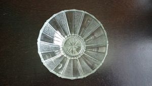 New Vintage Glass Bowl (Single Piece)