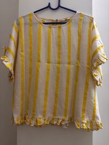AND Chic Striped Top - Size 12