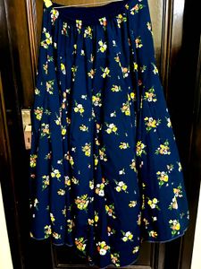 Floral Print Skirt