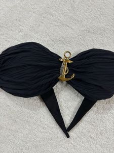 Black Elegant Bikini Top
