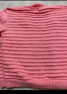 Pink warm cardigan