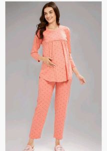 Comfortable Maternity Pajama Set