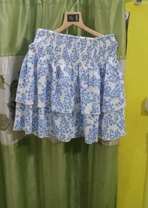 Floral Smocked Top🎀and Skirt Set🤭