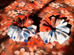 Printed Scrunchie Combo