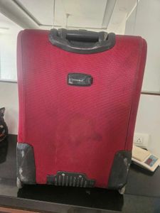 Red Travel trolley