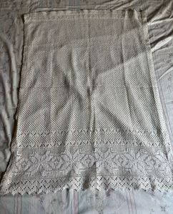 Crochet curtain