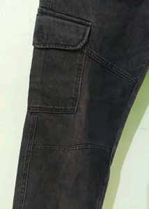 Men Cargo Denim