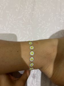 Daisy Charm Anklet