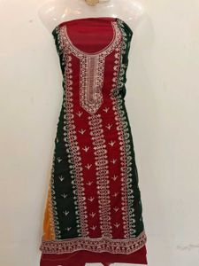 Embroidered Dress Material without duppta