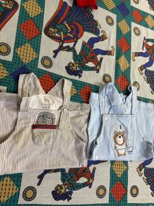Baby Rompers Bundle (set Of 3) And Soft Toy