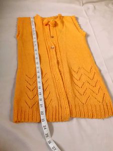 Handmade Knitted Sweater Vest Jacket Cardigans Kid