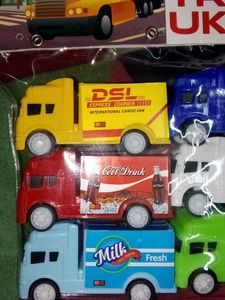 Lumo Highway Truck Toy Set Of Six