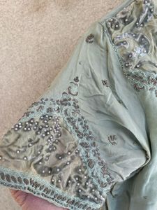 Olive Green Salwar Shirt