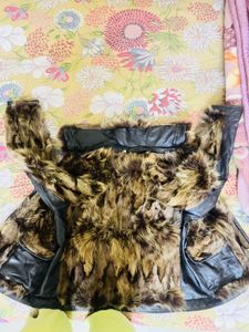 Fur &amp; Leather Jacket
