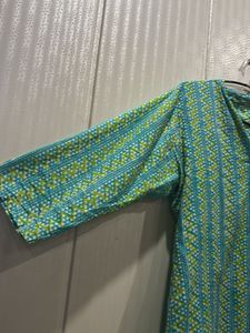 Elegant Green Printed Kurta