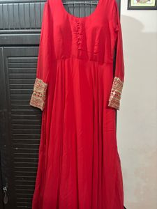 Price Dropped Red Gown
