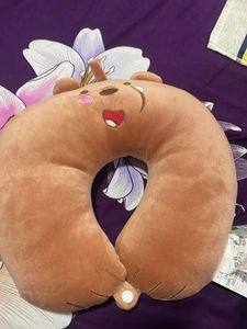 Cute Neck Pillow From ( We Are Bear miniso)