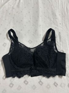 Elegant Black Lace Bra