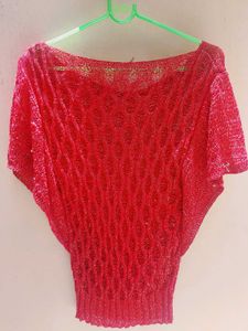 Metallic Knit top