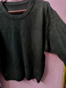Black Pullover Sweater