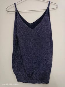Navy Blue Tank Top