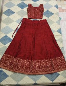 Maroon Lehenga