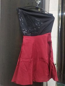 Black & Red Party Dress