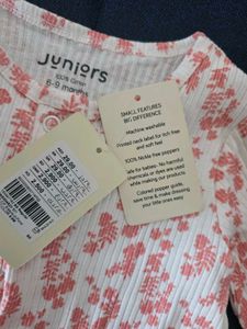 new with tag Floral Print Baby Romper