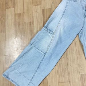 Wide Leg Light Wash Jeans Women.
