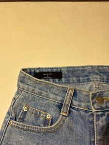 Denim shorts