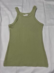 H&M Lime Green Casual Top