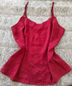 🦩Flamingo Pink Embroidered Camisole Top🦩