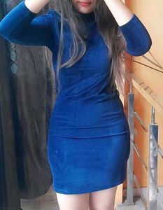 on sale!!! offer only for today velvet blue dress