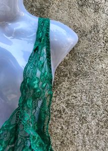 SEXIEST DARK GREEN BODYSUIT