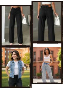 Black Wide Leg Jeans