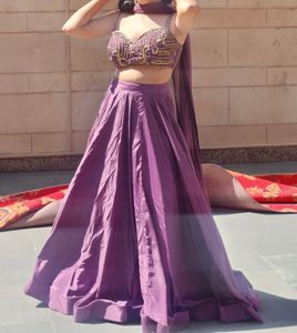Purple Lehenga