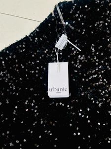 Sparkling Black Party Dress