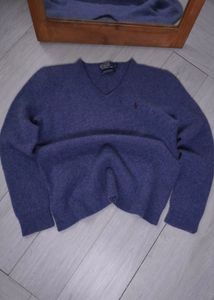 Ralph Lauren V-Neck Wool Sweater
