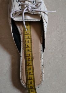 White Flat Mules For Women&#39;s-40 Size